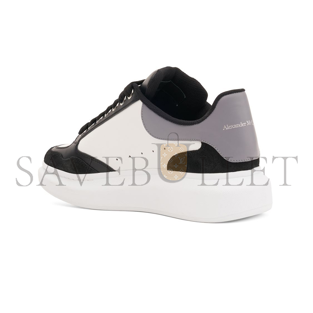 ALEXANDER MCQUEEN OVERSIZED TRAINER LEATHER SNEAKERS 757710WIA5V1142